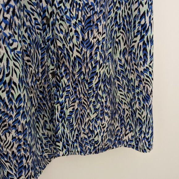 Splendid Dress Women's Size Medium Blue Midi - Picture 3 of 7